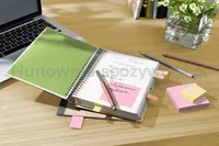 Ekologiczne Post-It Karteczki Samoprzylepne(654-1B), 76X76Mm, 6X100 Kart., Żółte  - 7