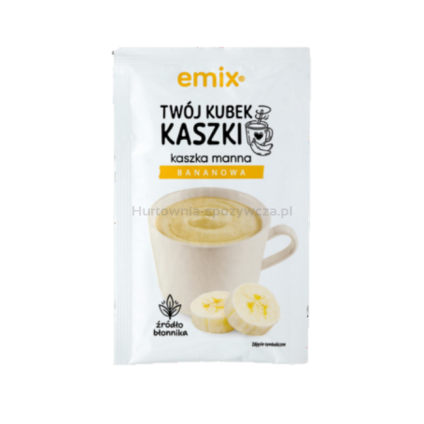 Kaszka manna banan emix 48g