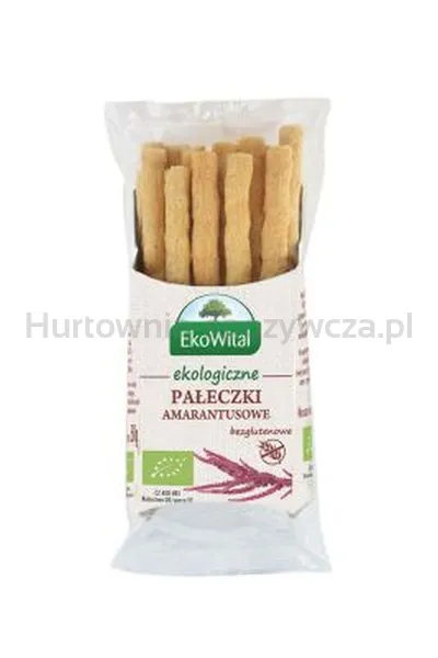 Pałeczki z amarantusem BEZGL. BIO 50 g
