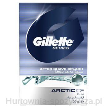Gillette Series After Shave Arctic Ice Splash Płyn Po Goleniu 100 Ml