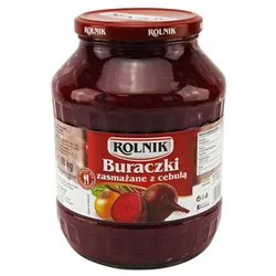 Buraczki zasmażane z cebulą 1700 ml/ 1680 g Rolnik