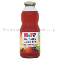 Hipp Bio Od Pokoleń, Herbatka Z Dzikiej Róży Z Sokiem Z Czerwonych Owoców, Po 4. M-Cu, 500 Ml