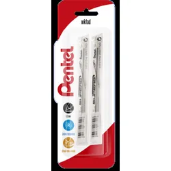 Pentel Wkład do długopisu BKL77/czarny x 2 szt.