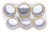 Taśma pakowa OFFICE PRODUCTS, 72mm x 60y, 36mic, 1szt., transparentna - 6
