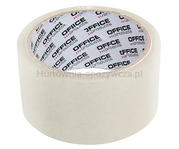 Taśma Pakowa Office Products Hot-Melt, 48Mm, 50Y, 45Mikr., Transparentna