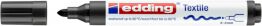 Edding Marker do tekstyliów e-4500 2-3mm, czarny 