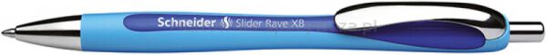 Schneider Długopis automatyczny Slider Rave, XB, niebieski 