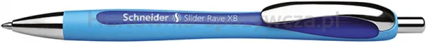 Schneider Długopis Automatyczny Slider Rave, Xb, Niebieski 