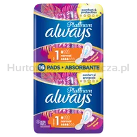 Always Podpaski Platinum Normal 16 Sztuk