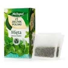 Herbapol Herbata Zielnik Polski, 20 torebek, mięta