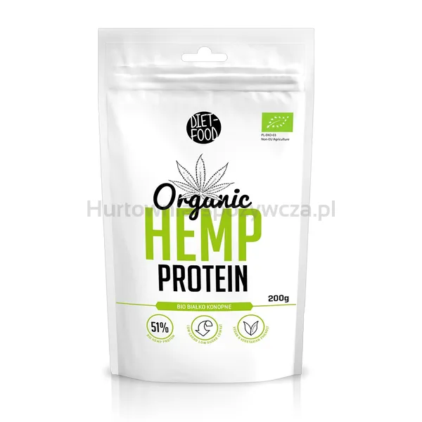 Diet Food Białko Konopne Bio 200 G