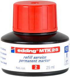 Edding Tusz do uzupełniania markerów permanentnych e-MTK 25 czerwony 