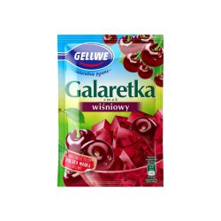 Gellwe Galaretka smak wiśniowy 72g