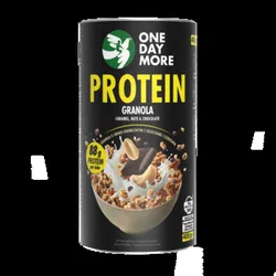 OneDayMore Granola Proteinowa o smaku karmelowym z orzechami i czekoladą 400g