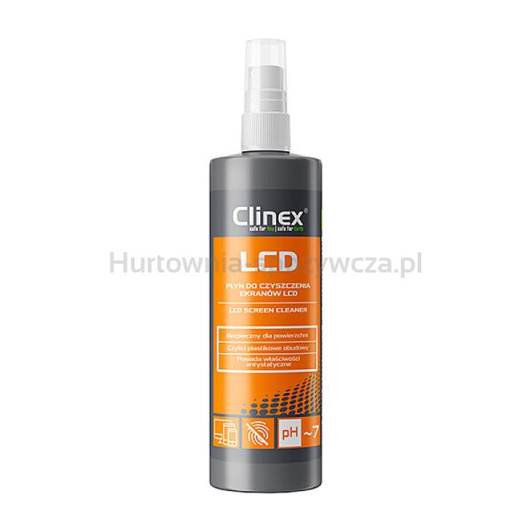 Spray CLINEX LCD, do czyszczenia ekranów, 200ml