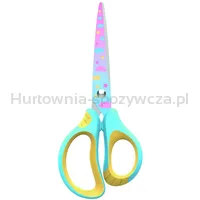 Nożyczki szkolne KEYROAD, pastel, 15,5cm, miękkie, display, mix kolorów - 2
