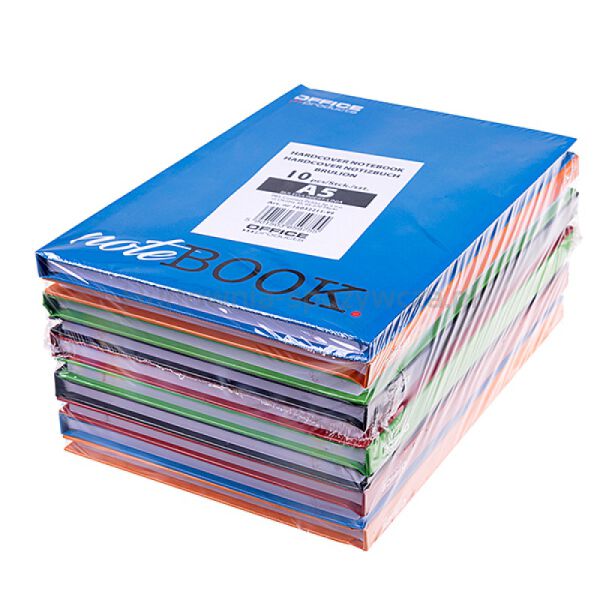 Brulion OFFICE PRODUCTS, A5, w linie, 96 kart., mix kolorów - 2