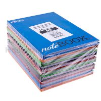 Brulion OFFICE PRODUCTS, A5, w linie, 96 kart., mix kolorów - 3