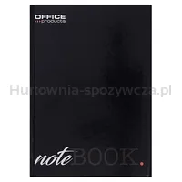 Brulion Office Products, A5, W Linie, 96 Kart., Mix Kolorów - 5