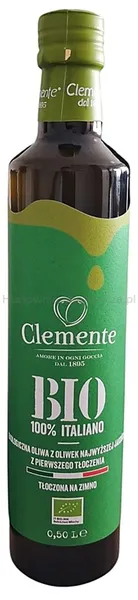 Clemente Oliwa z Oliwek extra virgin 100% włoska BIO 500 ml
