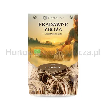 Bartolini Makaron ekologiczny jasny z płaskurki gniazda 250g