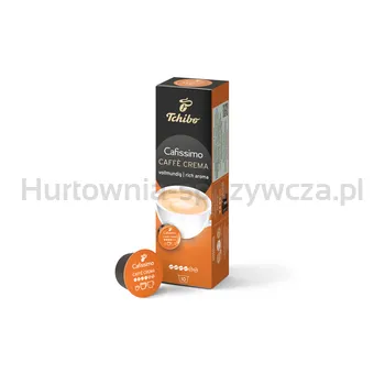 Tchibo Cafissimo Kawa Mielona W Kapsułkach Caffe Crema Rich Aroma 7.4G X 10 Kap.