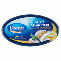 Lisner Śledź Atlantycki W Sosie Musztardowym 280G