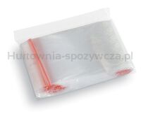 Woreczki strunowe, STELLA, 120x180 mm, 100 szt., transparentne