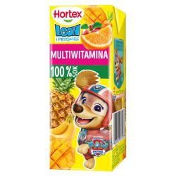 Hortex Leon I Przyjaciele Sok 100% Multiwitamina Karton 200 Ml