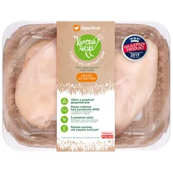 Kurczak Sielski Filet Klasy A Z Piersi Kurczaka Świeży około  0,5 Kg Map