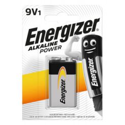 Bateria ENERGIZER Alkaline Power, E, 6LR61, 9V