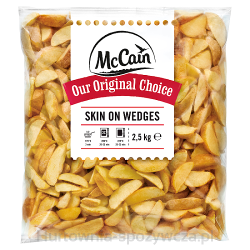 Mccain Cząstki Ziemniaka Wedges American Style 2,5 Kg