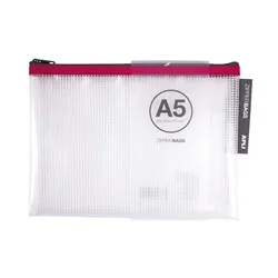 Torebka Apli Zipper Bag, A5, 235X175 Mm, Mix Kolorów