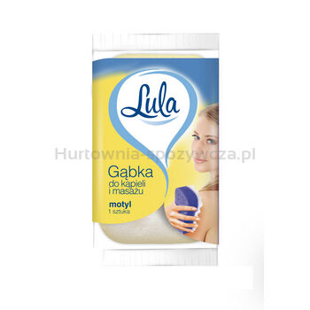 LULA Gąbka do kąpieli i masażu motyl