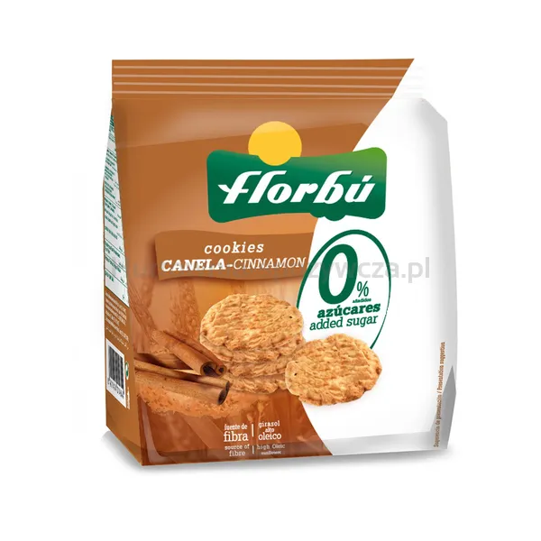 Ciastka Z Cynamonem Bez Dodatku Cukru 130G