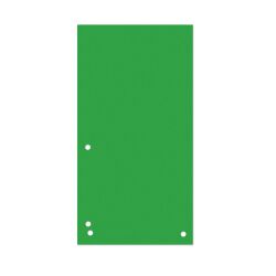 Donau Przekładki Karton 1/3 A4, 235x105mm, 100szt., zielone 
