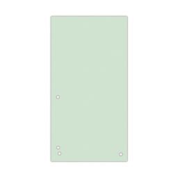 Donau Przekładki Karton 1/3 A4, 235x105mm, 100szt., zielone 