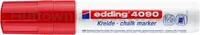 Edding Marker kredowy e-4090 4-15 mm, czerwony  - 2