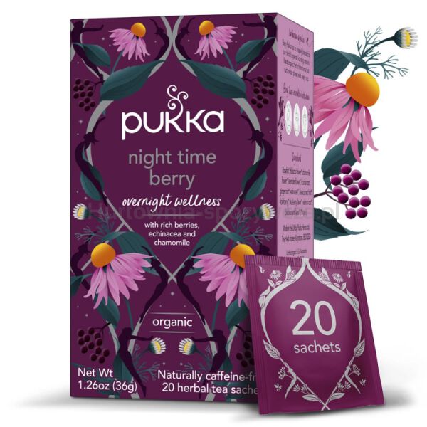 Herbata PUKKA Night Time Berry, 20 kopert - 2