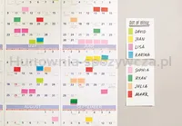 Zakładki indeksujące Post-it® (680-P5), zestaw promocyjny, 25,4x43,2mm, 3x50+ 2x50 GRATIS, mix kolorów - 4