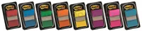 Zakładki indeksujące Post-it® (680-P5), zestaw promocyjny, 25,4x43,2mm, 3x50+ 2x50 GRATIS, mix kolorów - 9