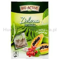 Big-Active Herbata Zielona Z Papają I Jagodami Goji (20 kopert X 1,7G)