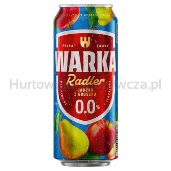 Warka Radler 0% Jabłko-Gruszka 500 Ml Puszka SK