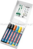 Zestaw Markerów Do Efektów Na Flipchartach E-385, E-380 I E-383 Edding, 6 Szt., Mix Kolorów - 2