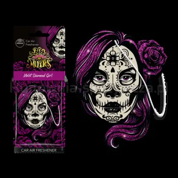 Aroma Car Zapach Samochodowy Muertos Violet Diamond Girl