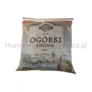 OGÓRKI KISZONE POLSKA 800G DOMINIK