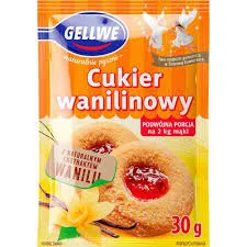 Gellwe Cukier Wanilinowy 30g