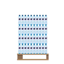 Woda Mineralna Aqua Polonia, Gazowana, 0,5L Półpaleta 720 sztuk