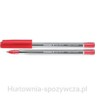 Długopis Schneider Tops 505, M, Czerwony