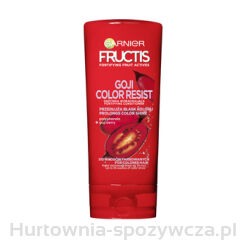 Garnier Fructis Goji Color Resist Odżywka Wzmacniająca Do Włosów Farbowanych I Z Pasemkami 200 Ml